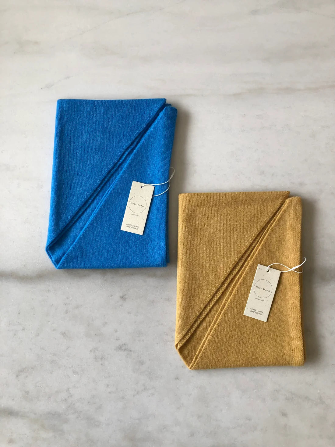 Billy Bamboo - Merino Wool Cravat Scarf | Lake