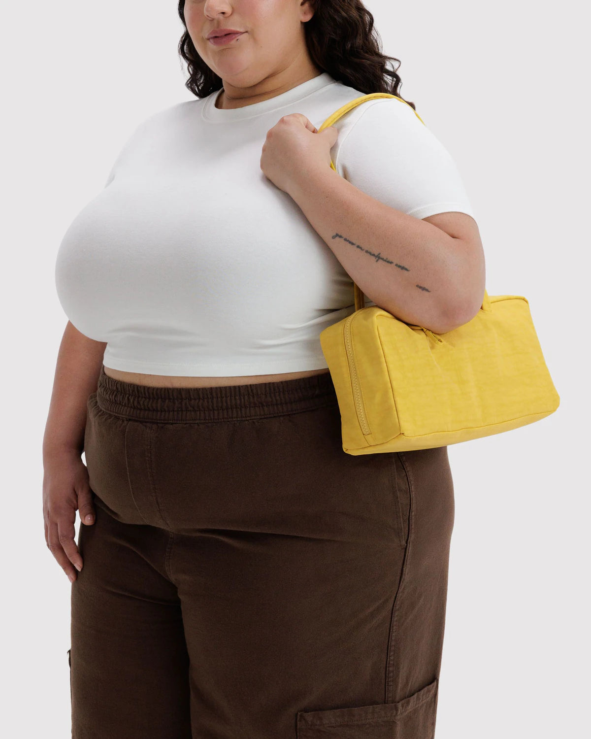 Baggu - Nylon Bowler Bag | Sunflower