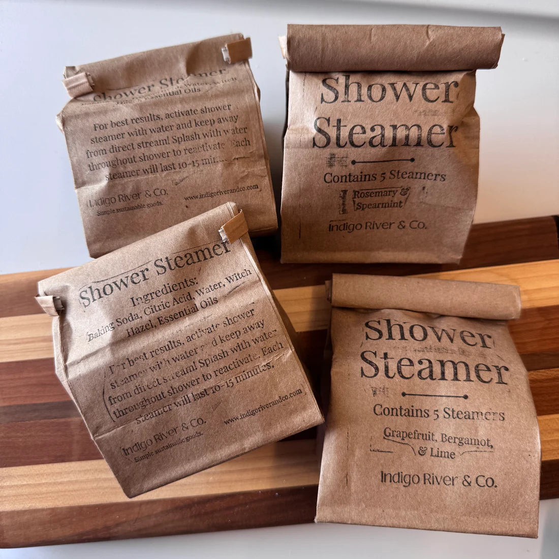Indigo River & Co | Shower Steamer 5-Pack