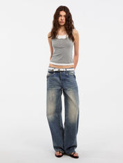 CUBIC - Two-Piece Vest | Gray