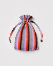 Baggu - Pleated Baggu | Gradient Stripe Poppy & Lilac