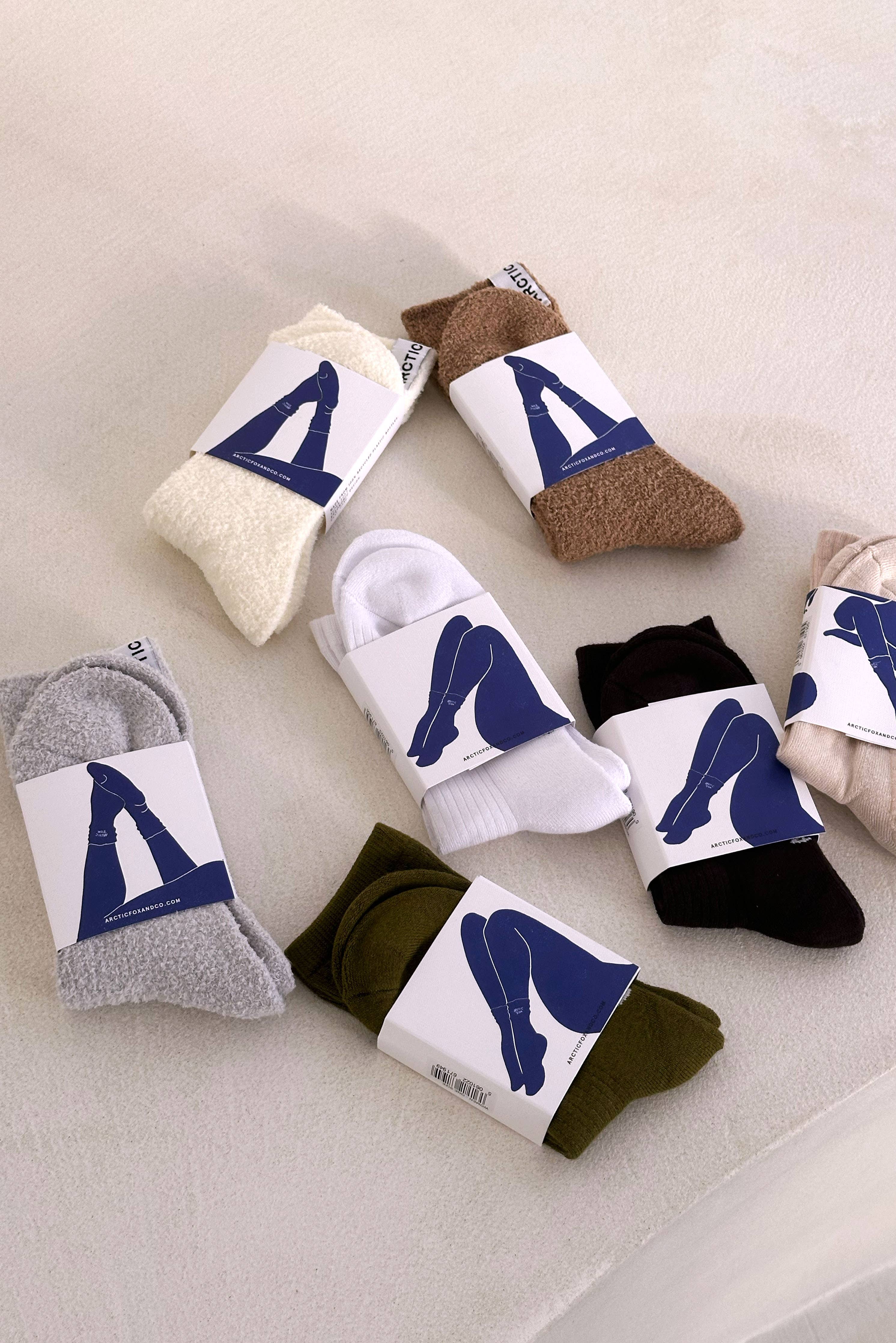 Arctic Fox & Co. - Cosy Socks | Blue Aura