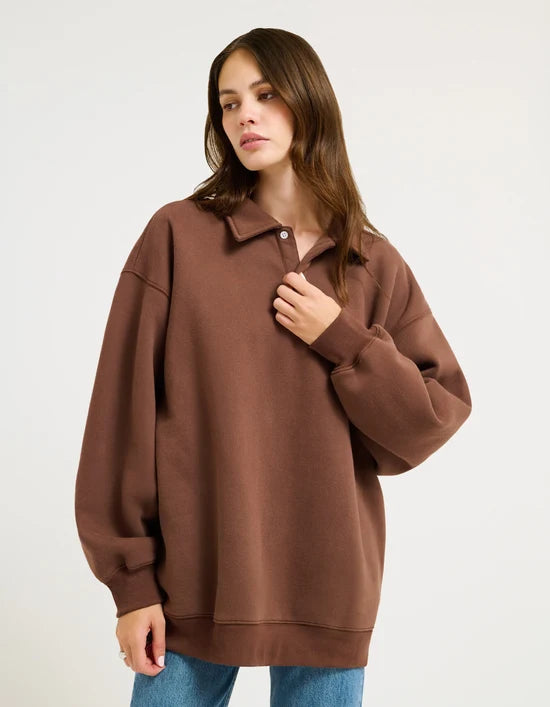 Rumored - Airport Sweatshirt | Chocolate