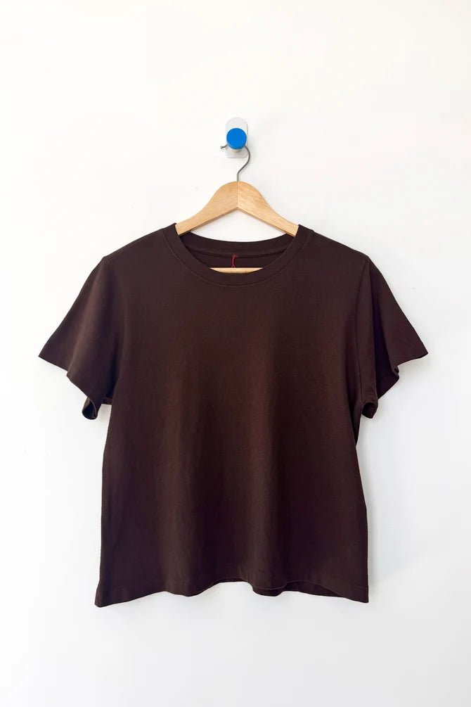 Le Bon Shoppe - Airy Darling Tee | Dark Cacao