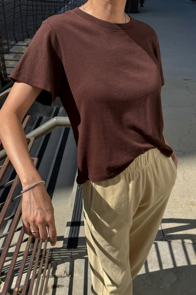 Le Bon Shoppe - Airy Darling Tee | Dark Cacao