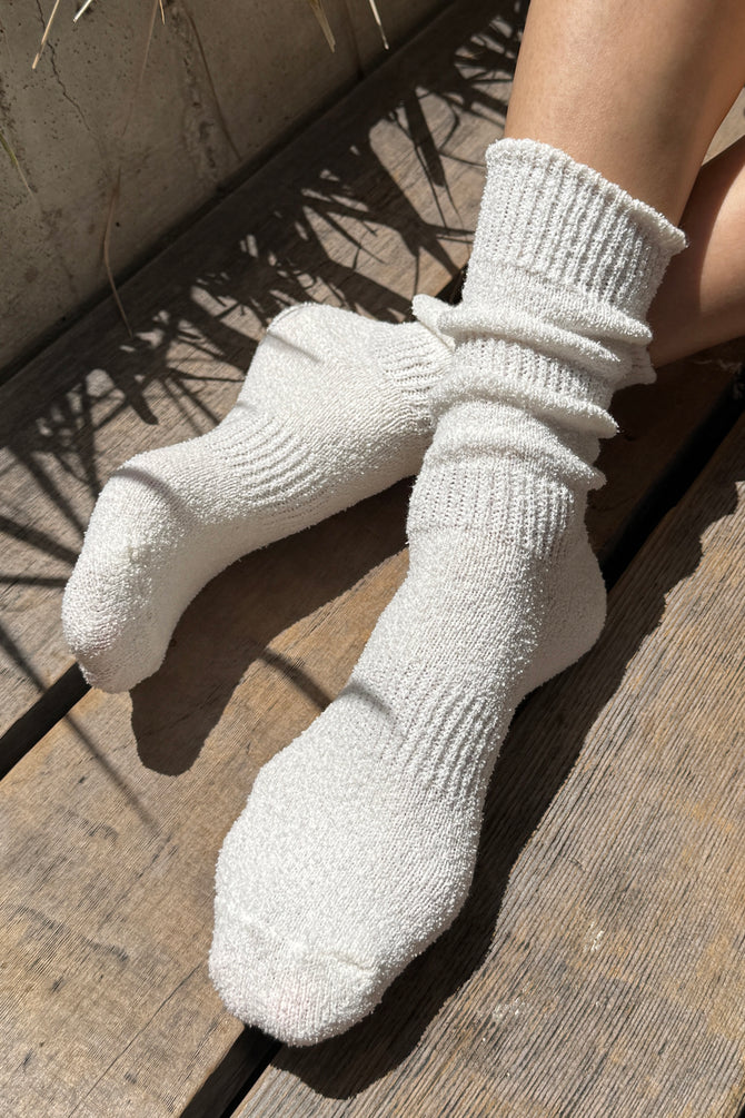 Le Bon Shoppe - Airy Puffin Socks | Salt