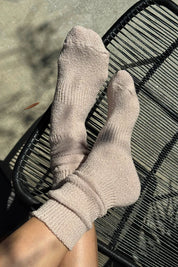 Le Bon Shoppe - Airy Puffin Socks | Whole Wheat
