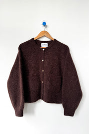 Le Bon Shoppe - Amélie Alpaca Cardigan | Chocolate