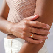 Token Jewelry - Arc Ring | Gold Fill