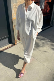 Le Bon Shoppe - Artist Long Shirt  | White