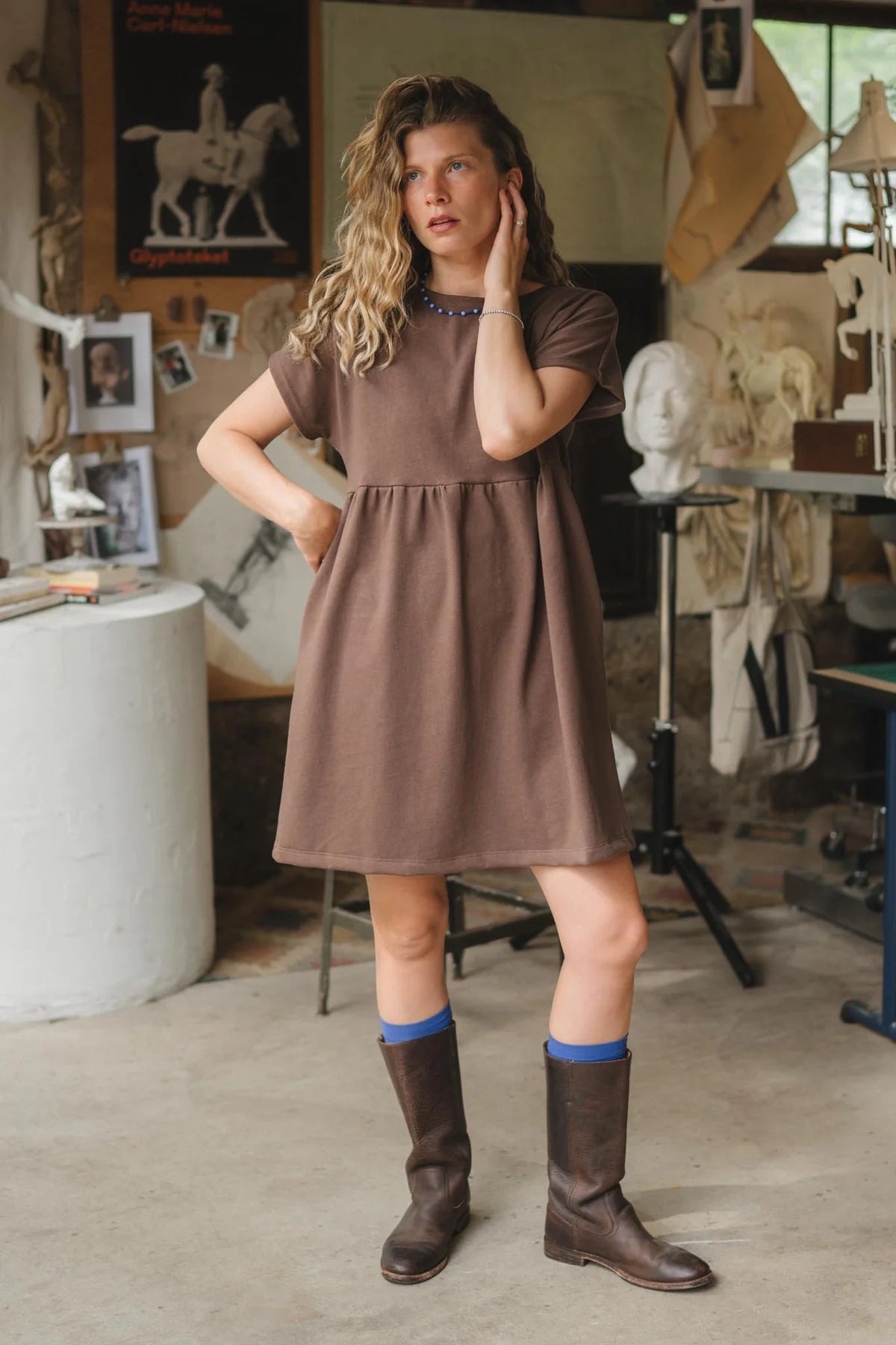 Conscious Clothing - Porch Dress | Umber