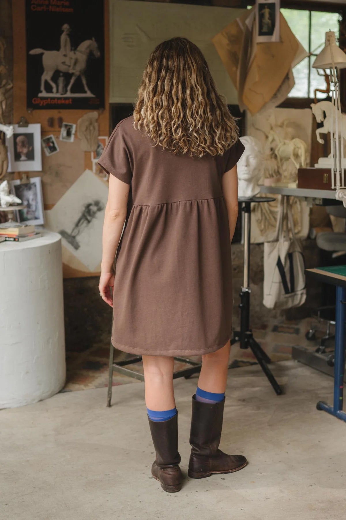 Conscious Clothing - Porch Dress | Umber