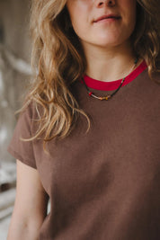 Conscious Clothing - Kronos Tee | Umber/Madder