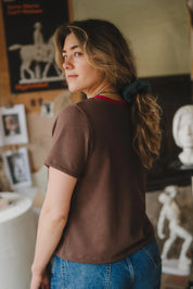 Conscious Clothing - Kronos Tee | Umber/Madder