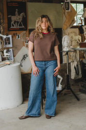 Conscious Clothing - Kronos Tee | Umber/Madder