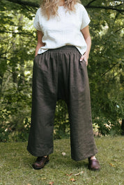 Conscious Clothing - Weekend Pants | Lichen Linen