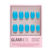 Glamnetic - Azure Blue Short Round Nails