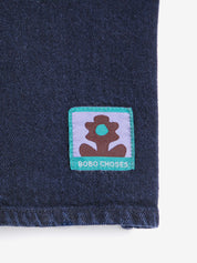 BOBO CHOSES - Big Corduroy Pockets Light Denim Shirt