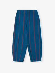 BOBO CHOSES - Triple Stripes All Over Cotton Barrel Pants