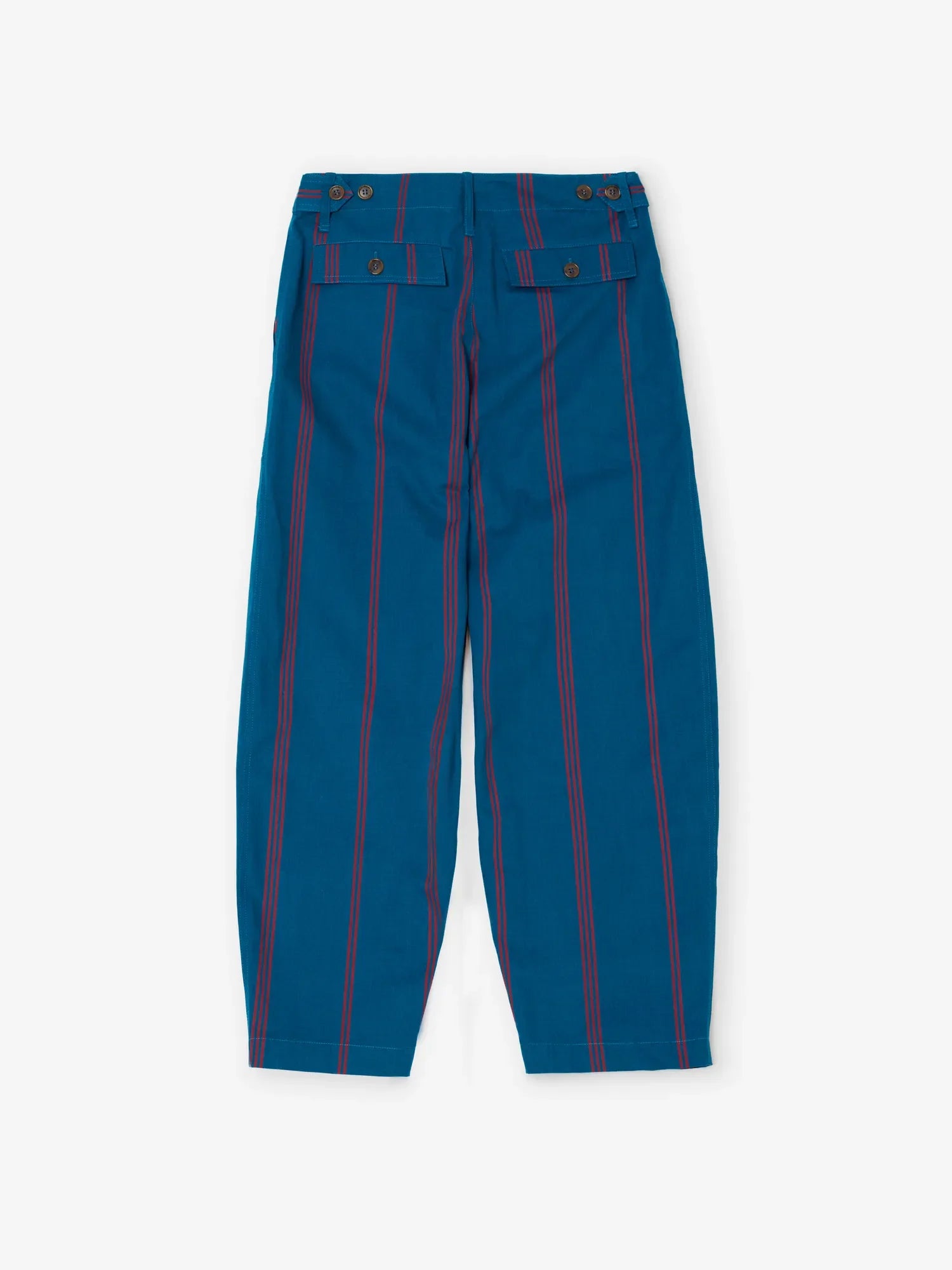 BOBO CHOSES - Triple Stripes All Over Cotton Barrel Pants
