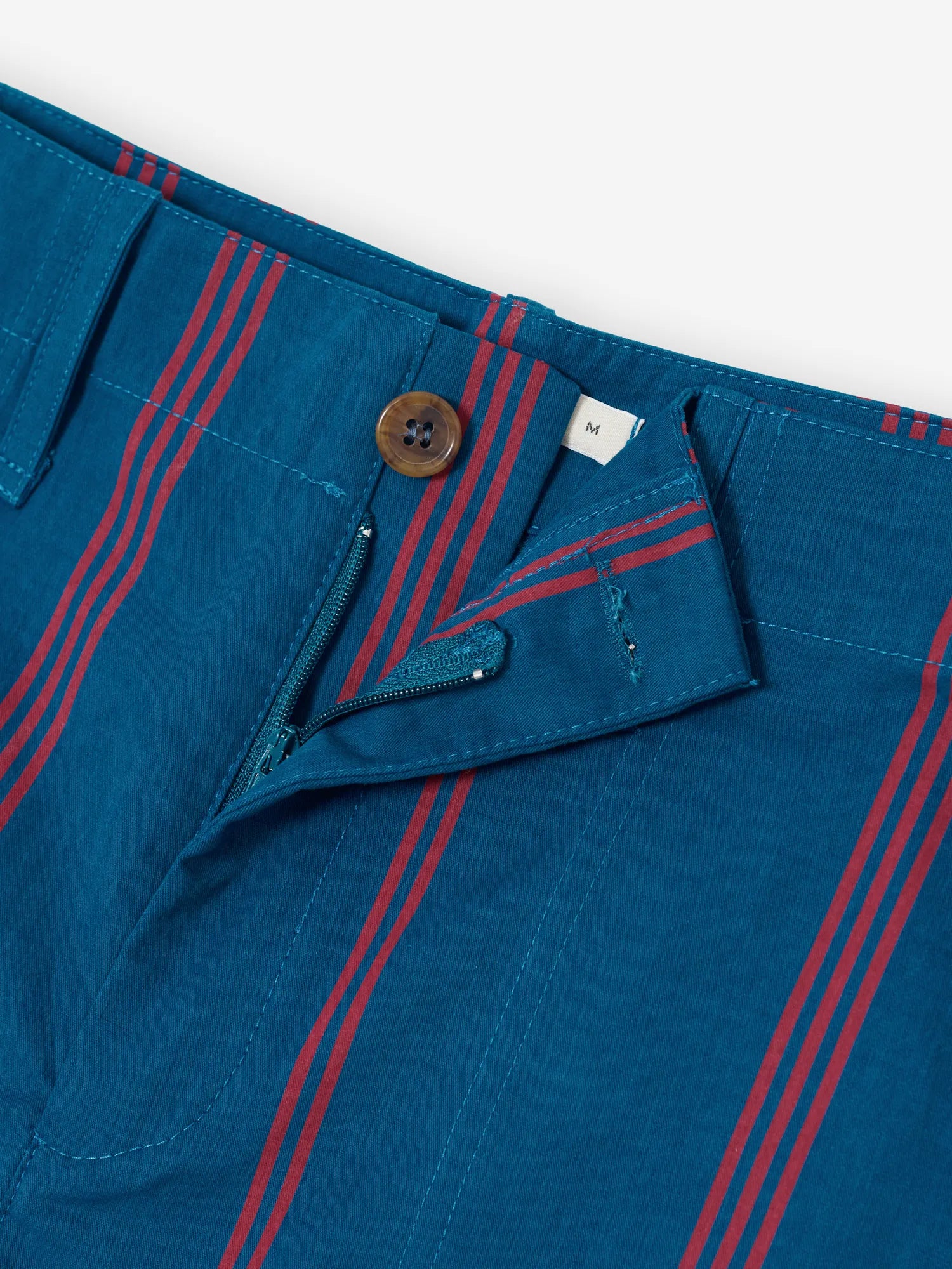 BOBO CHOSES - Triple Stripes All Over Cotton Barrel Pants