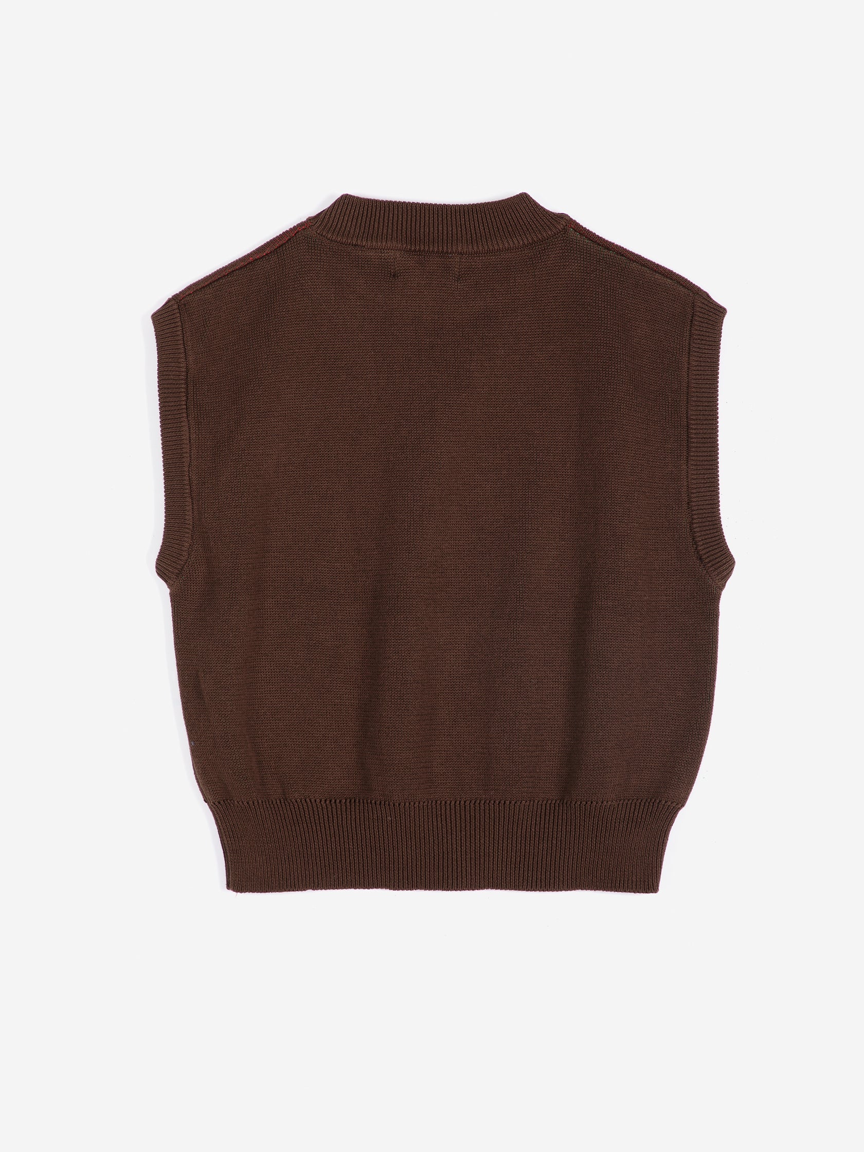 BOBO CHOSES - Plant Seal Jacquard Cotton Vest