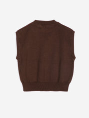 BOBO CHOSES - Plant Seal Jacquard Cotton Vest