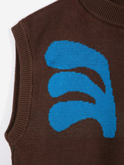 BOBO CHOSES - Plant Seal Jacquard Cotton Vest