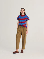 BOBO CHOSES - Striped Cropped T-Shirt