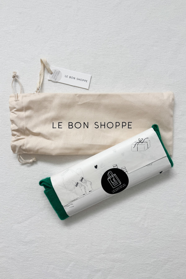 Le Bon Shoppe - Cashmere Bandana | Kelly Green