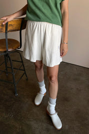 Le Bon Shoppe - Flared Basketball Shorts | Naturel