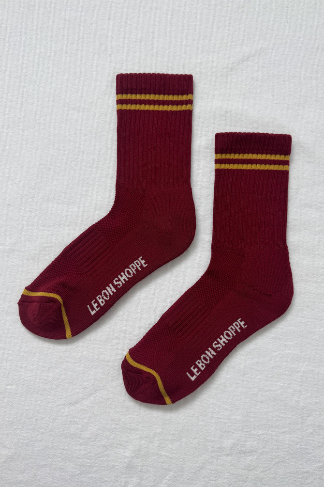 Le Bon Shoppe - Boyfriend Socks | Cardinal