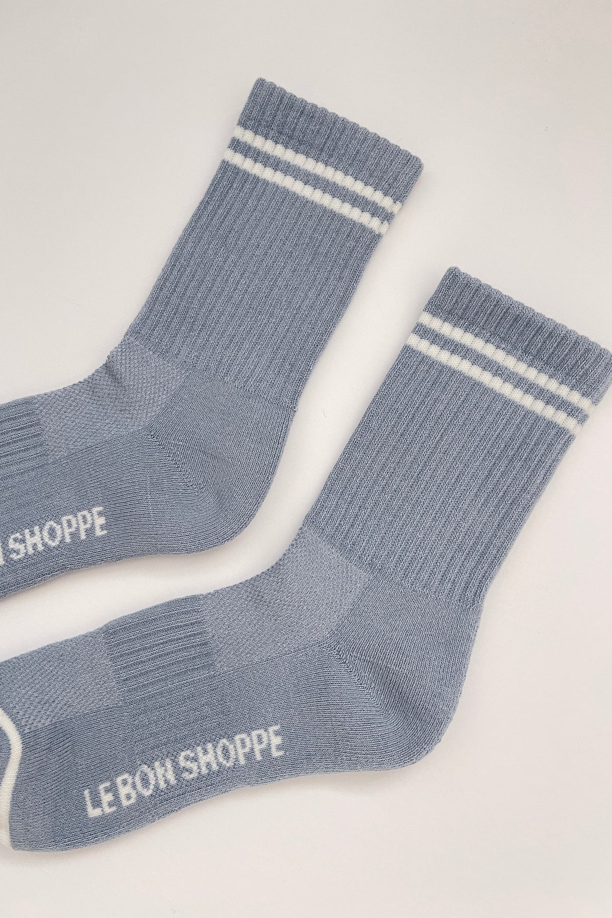 Le Bon Shoppe - Boyfriend Socks | Blue Grey