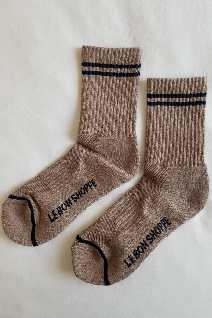 Le Bon Shoppe - Boyfriend Socks | Cocoa