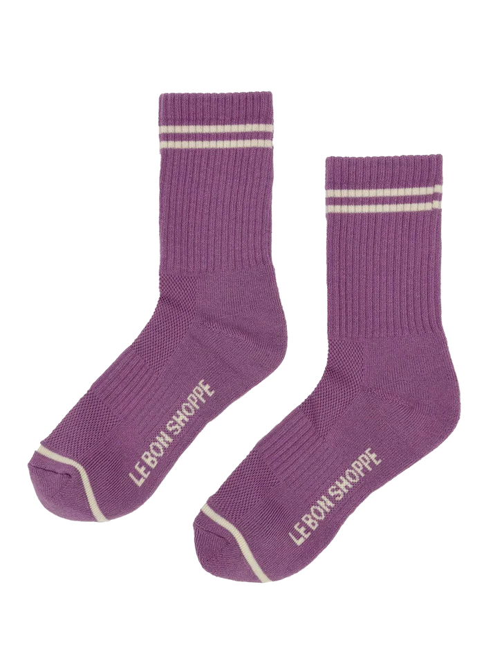 Le Bon Shoppe - Boyfriend Socks | Grape
