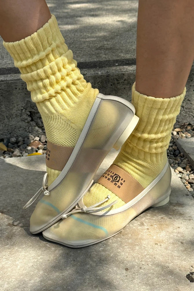 Le Bon Shoppe - Ballet Socks | Pale Yellow