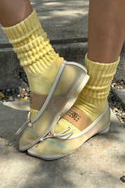 Le Bon Shoppe - Ballet Socks | Pale Yellow