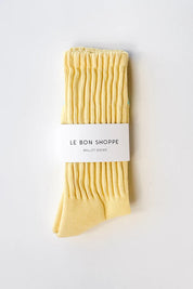 Le Bon Shoppe - Ballet Socks | Pale Yellow