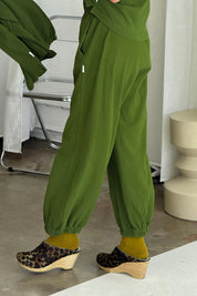 Le Bon Shoppe - Balloon Pants | Collard Green