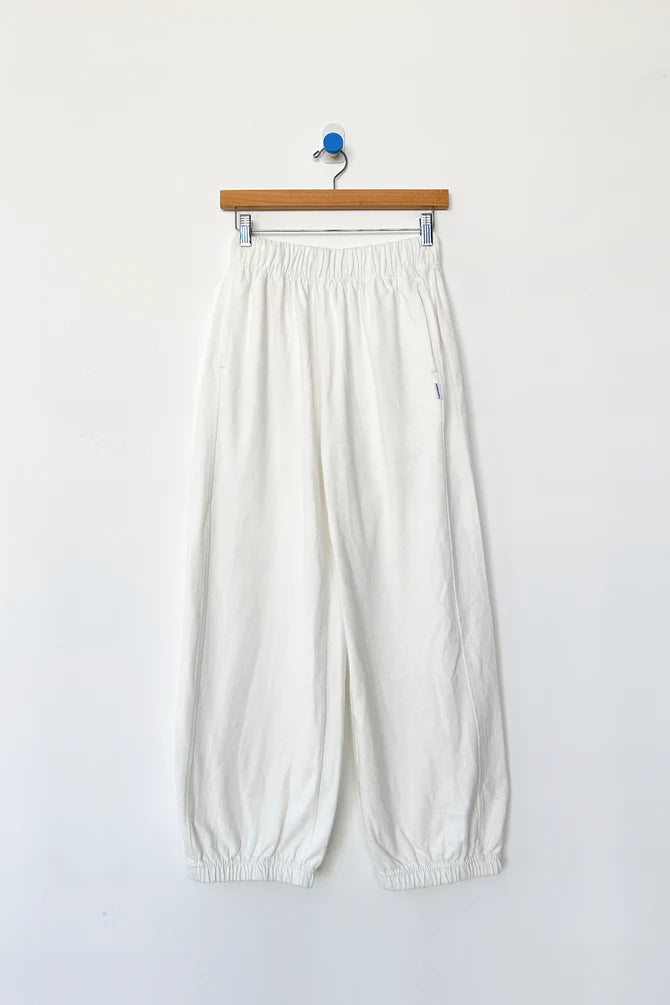 Le Bon Shoppe - Balloon Pants | White Cotton