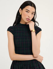 Rumored - Barclay Mini Dress | Mulberry Tartan
