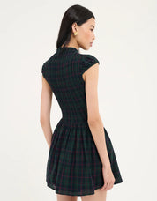 Rumored - Barclay Mini Dress | Mulberry Tartan