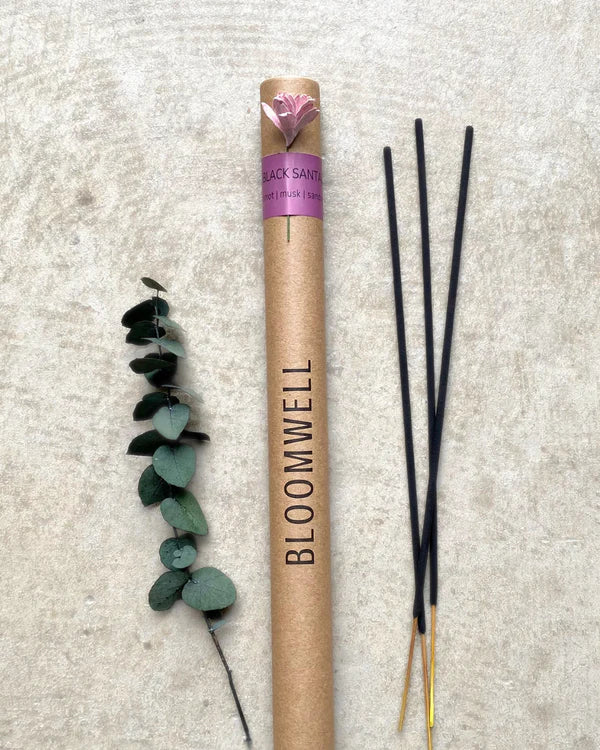 Bloomwell - Black Santal Incense | Multiple Sizes