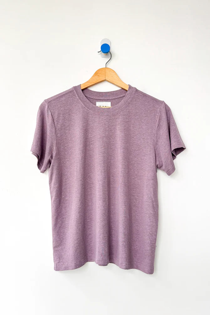 Le Bon Shoppe - Bo Linen Blend Tee | Lavender