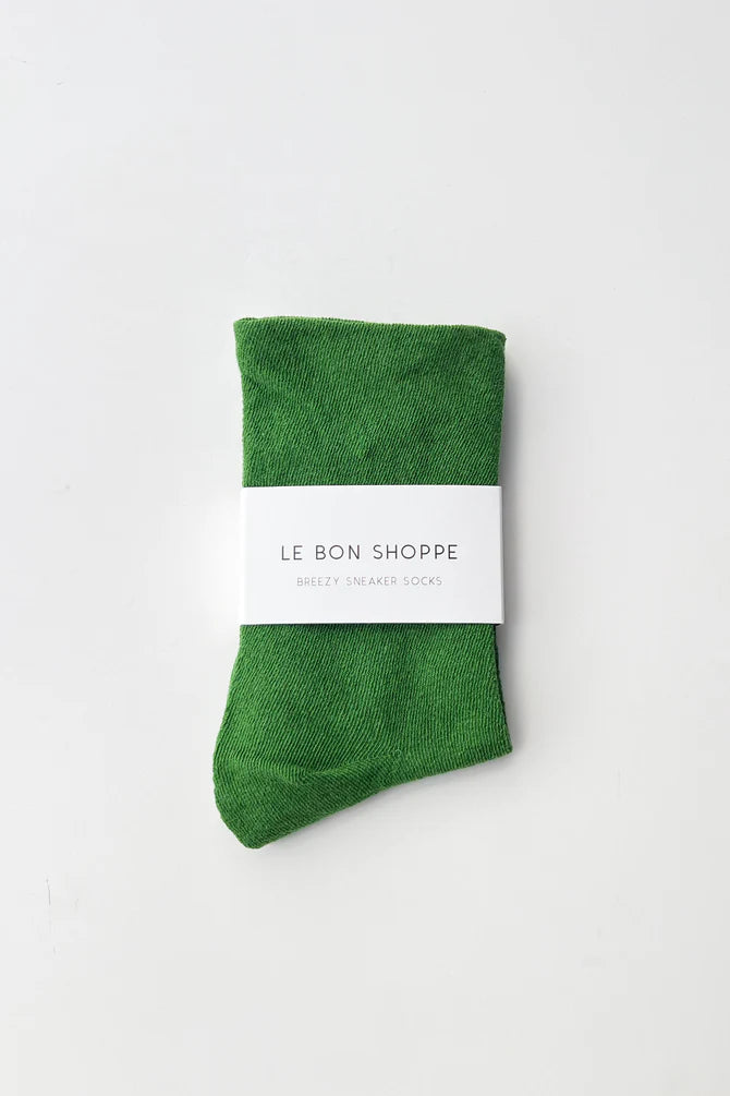 Le Bon Shoppe - Breezy Sneaker Socks | Avocado