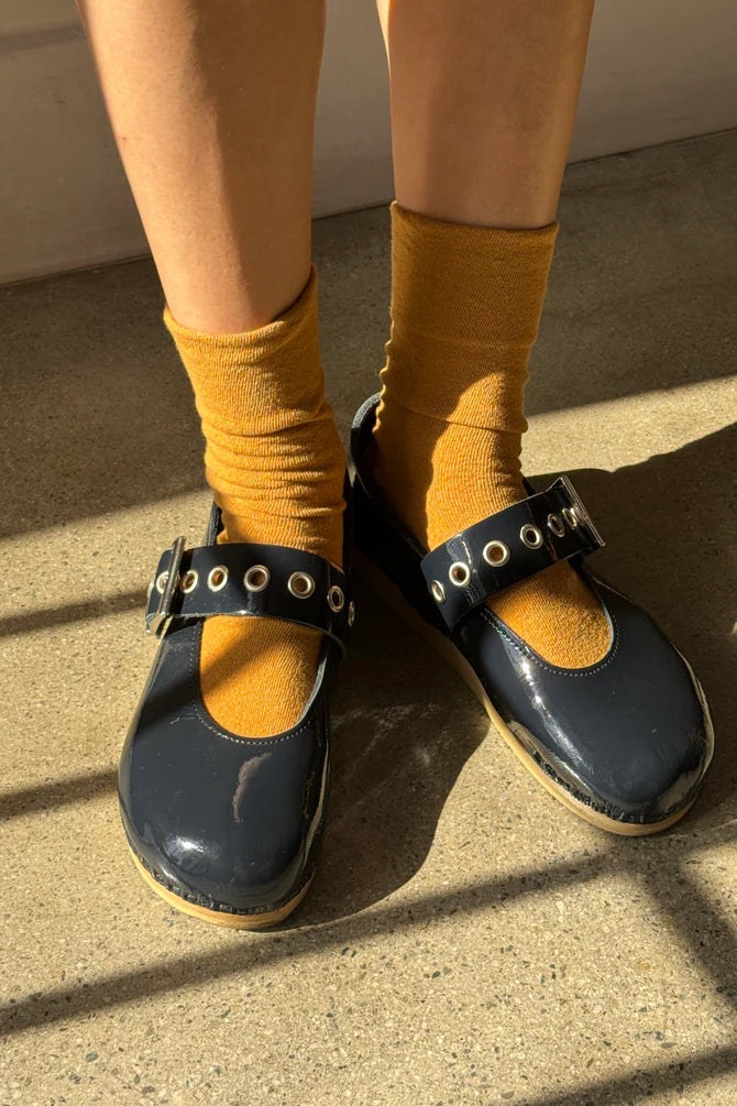 Le Bon Shoppe - Breezy Sneaker Socks | Goldenrod