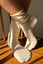 Le Bon Shoppe - Breezy Sneaker Socks | Natural