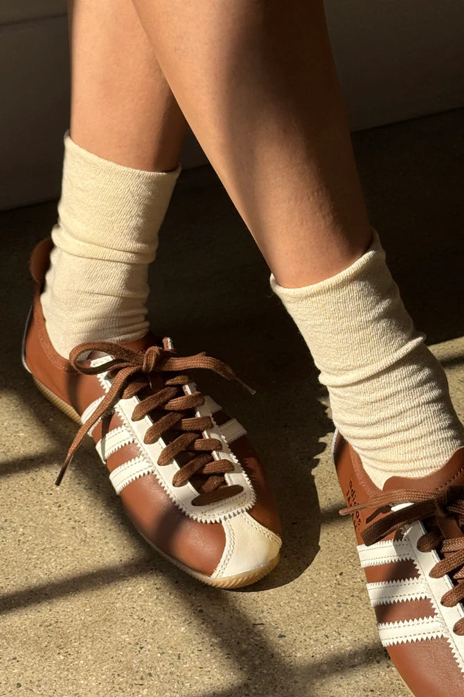 Le Bon Shoppe - Breezy Sneaker Socks | Natural