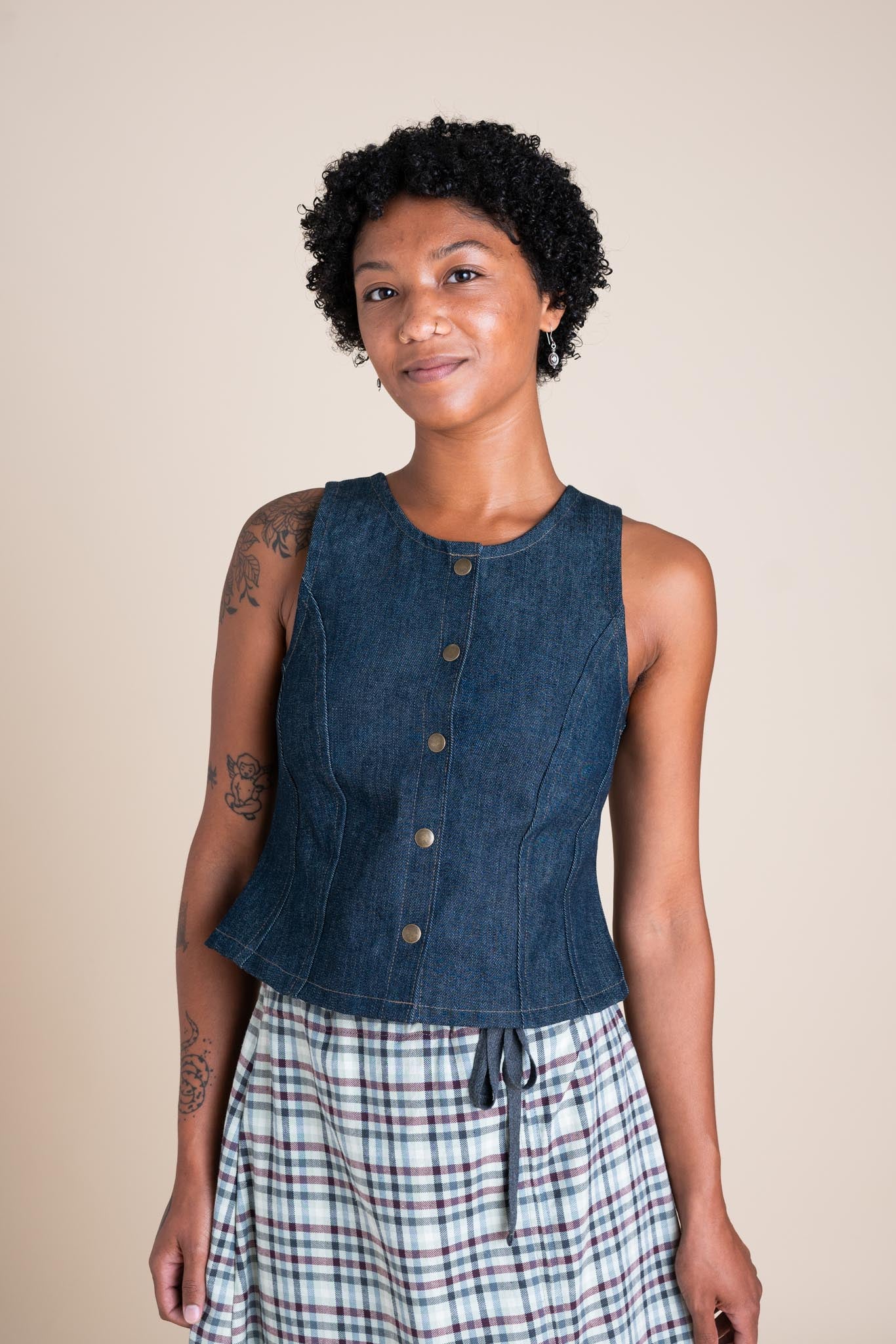 Conscious Clothing - Katherine Vest | Cone Denim