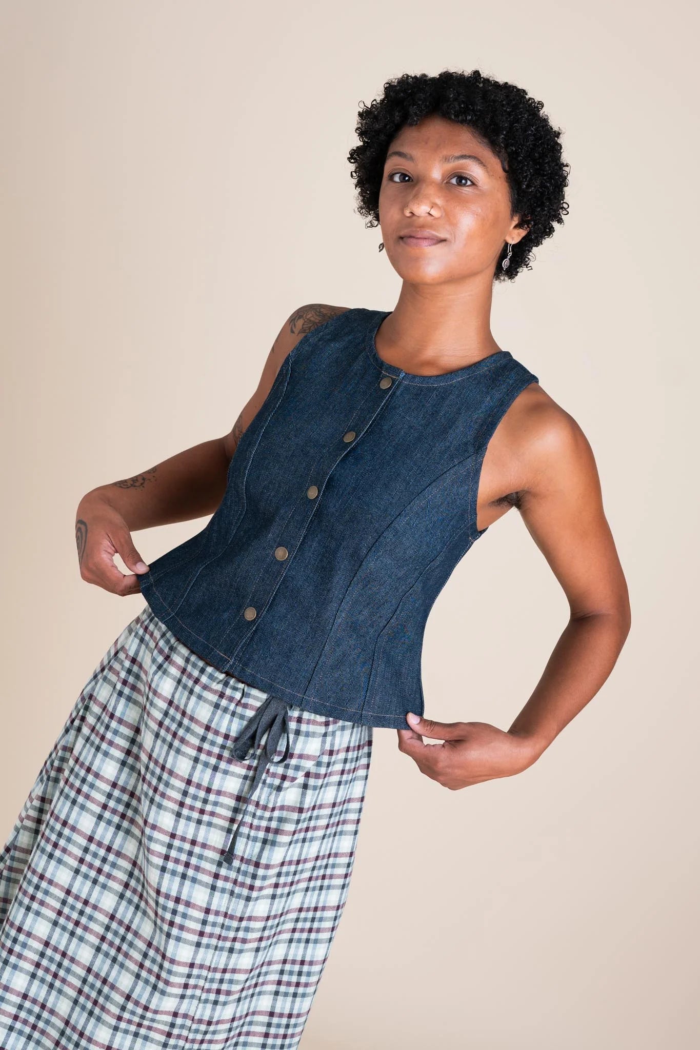 Conscious Clothing - Katherine Vest | Cone Denim